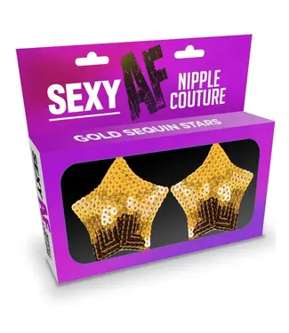 Little Genie Productions Nipple Couture - Gold Stars