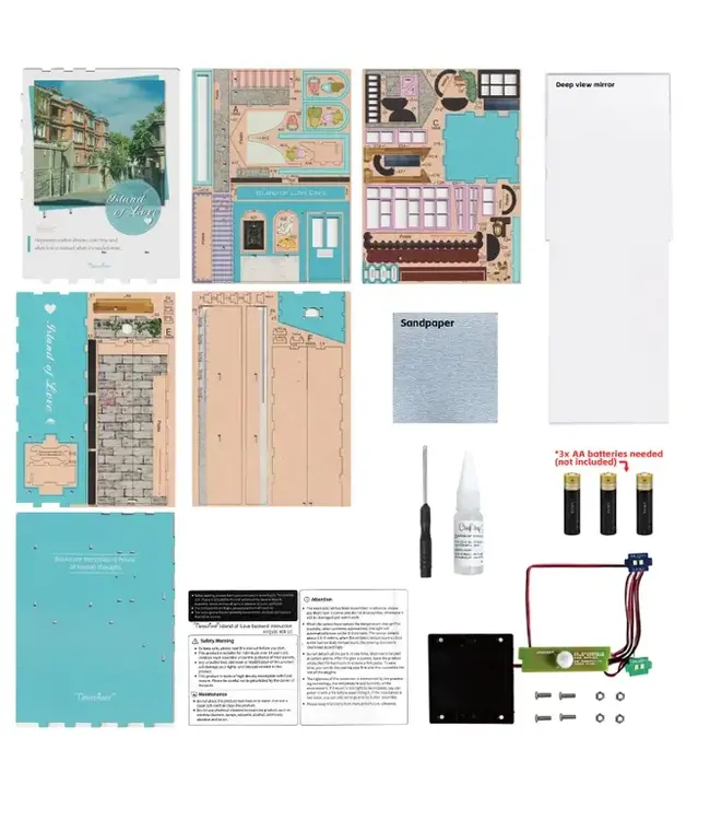 Love Isle: DIY Miniature Book Nook