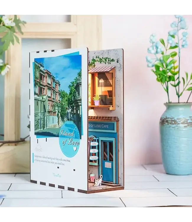Love Isle: DIY Miniature Book Nook
