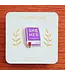 She/Her Bookish Charm: Pronoun Pin