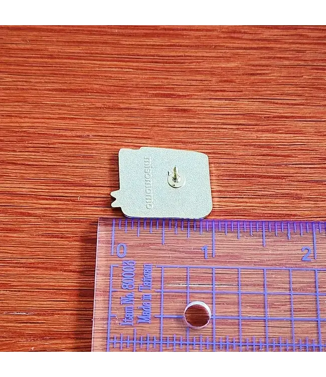 She/Her Bookish Charm: Pronoun Pin