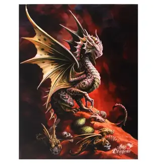 Something Different Desert Dragon Canvas by Anne Stokes