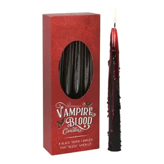 Something Different Gothic Vampire Blood Taper Candles Set