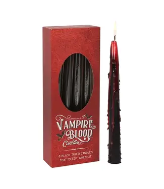 Something Different Gothic Vampire Blood Taper Candles Set