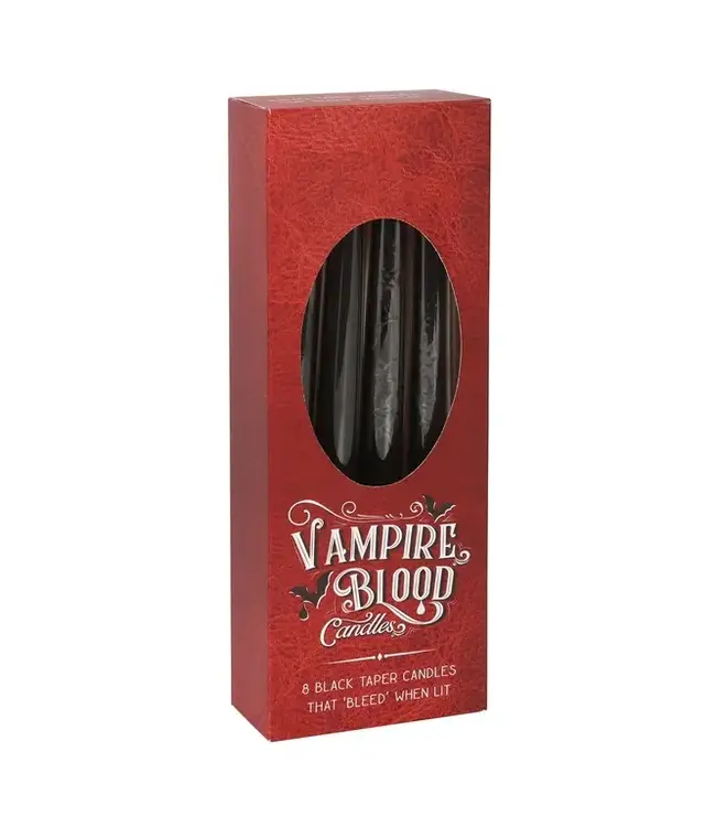 Vampire Blood Taper Candles: Set of 8