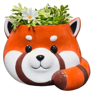 Streamline Red Panda Planter