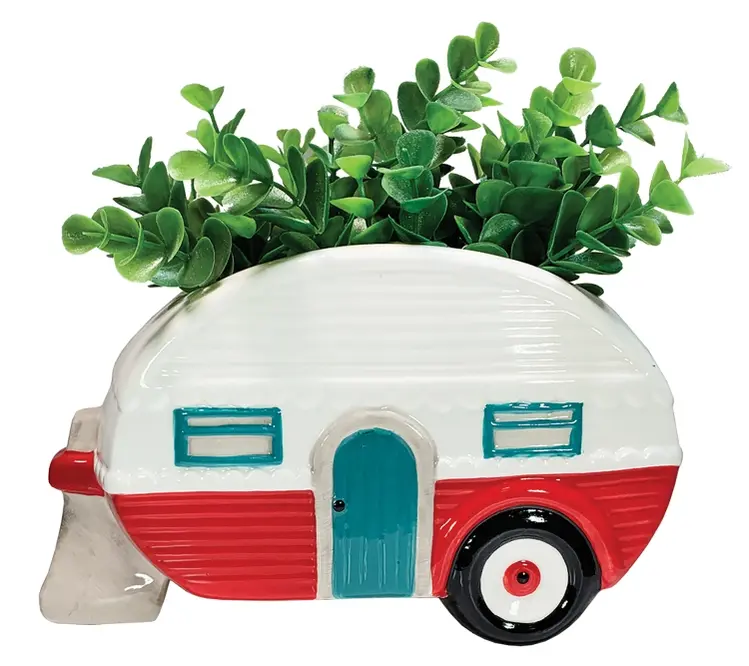 Road Trip Camper Planter