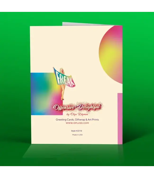 Unleash Your Weird: 'Freak Flag' Card