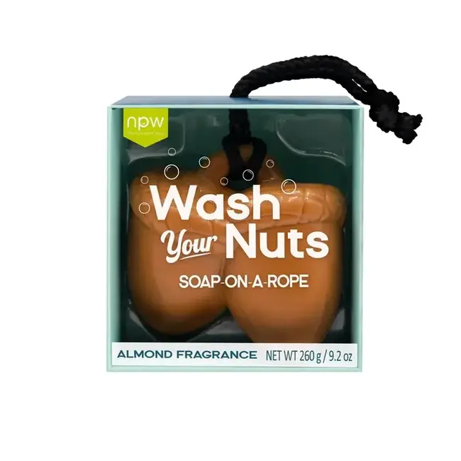 Nutty Cleanliness: Soap On A Rope!