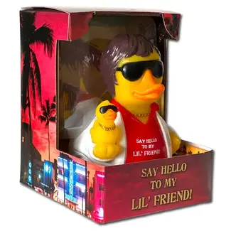 CelebriDucks Say Hello To My Lil’ Friend Rubber Duck