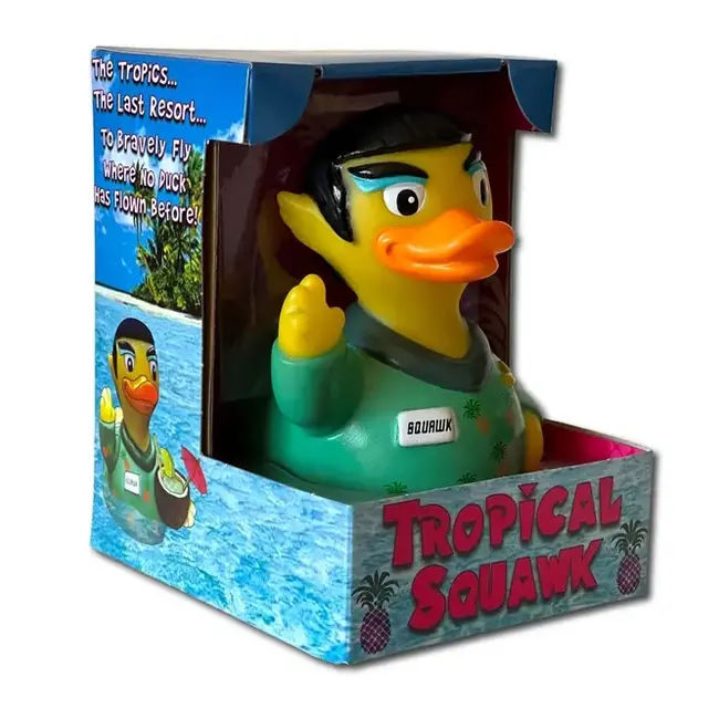 Tropical Squawk: Rubber Duck Adventure!
