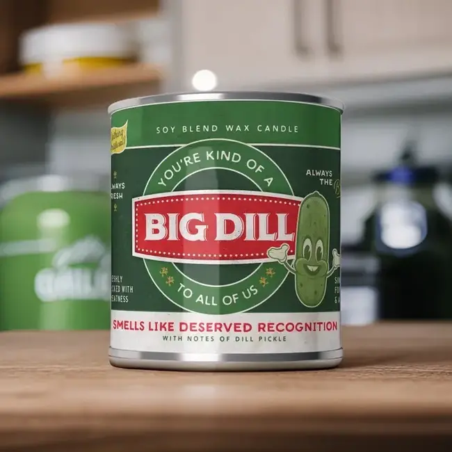 Pickle Perfection: Big Dill Candle