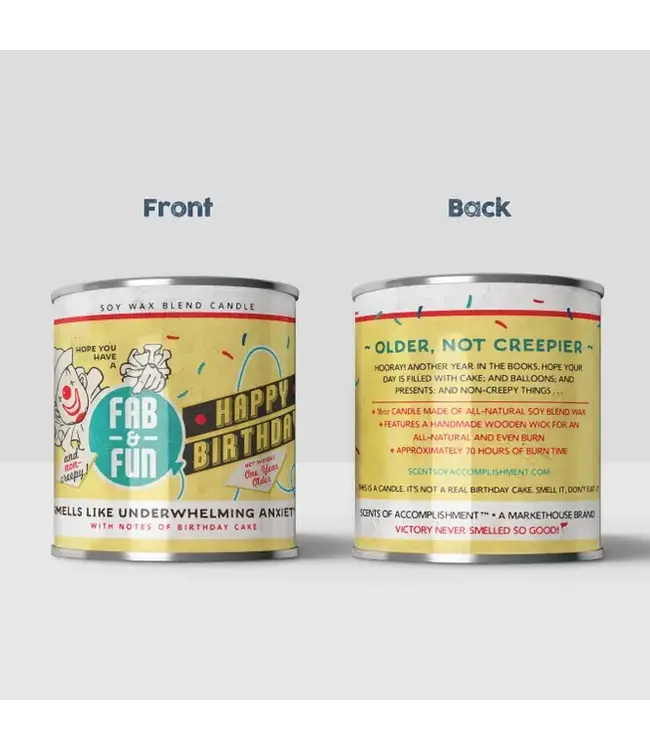 Fab & Fun (and non-creepy!) Birthday Candle