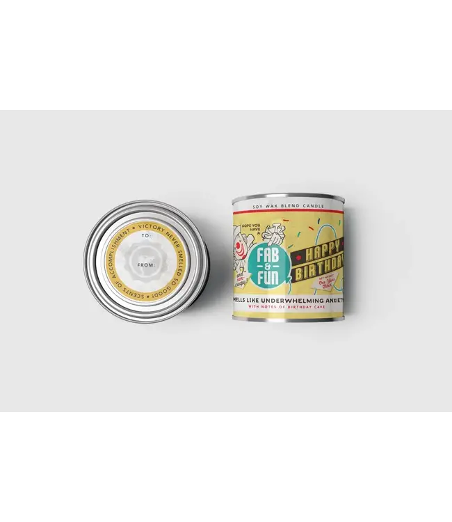 Fab & Fun (and non-creepy!) Birthday Candle