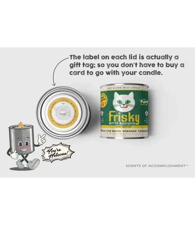 Purr-fectly Whiskered: Cat Parent Candle