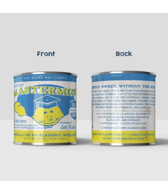 Genius Glow: Mastermind Graduate Candle