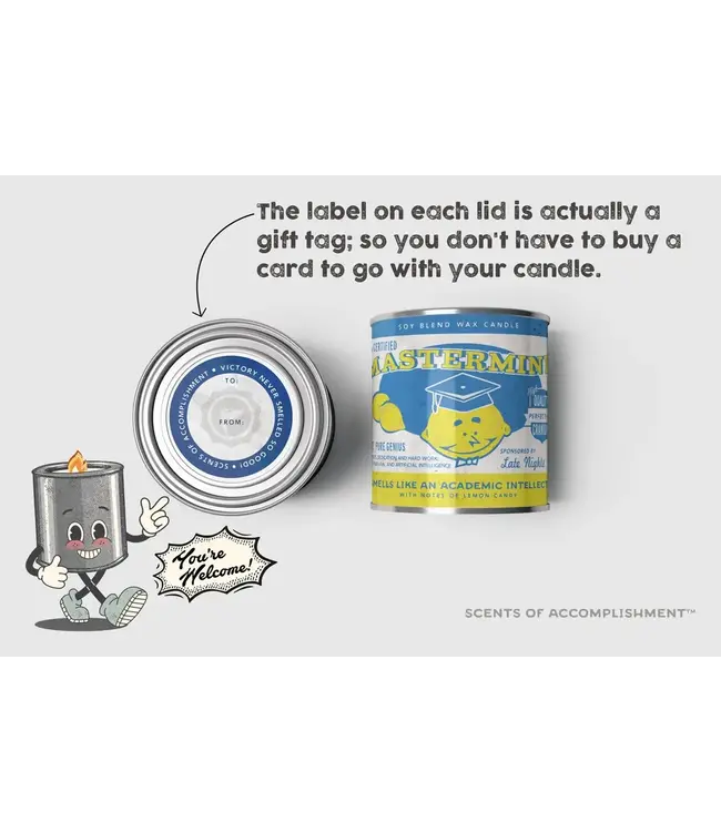 Genius Glow: Mastermind Graduate Candle