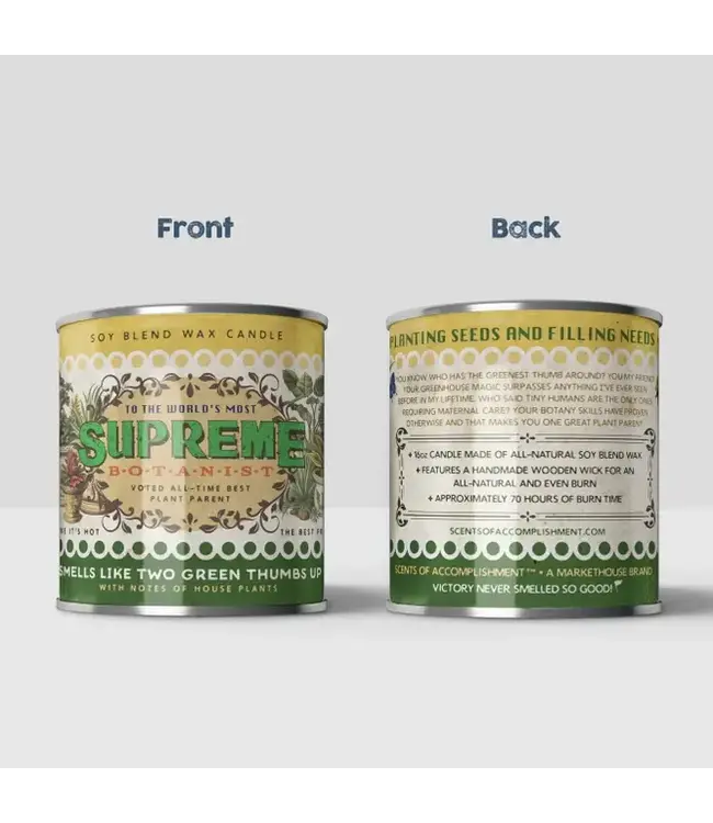 Botanical Bliss: Plant Parent Candle