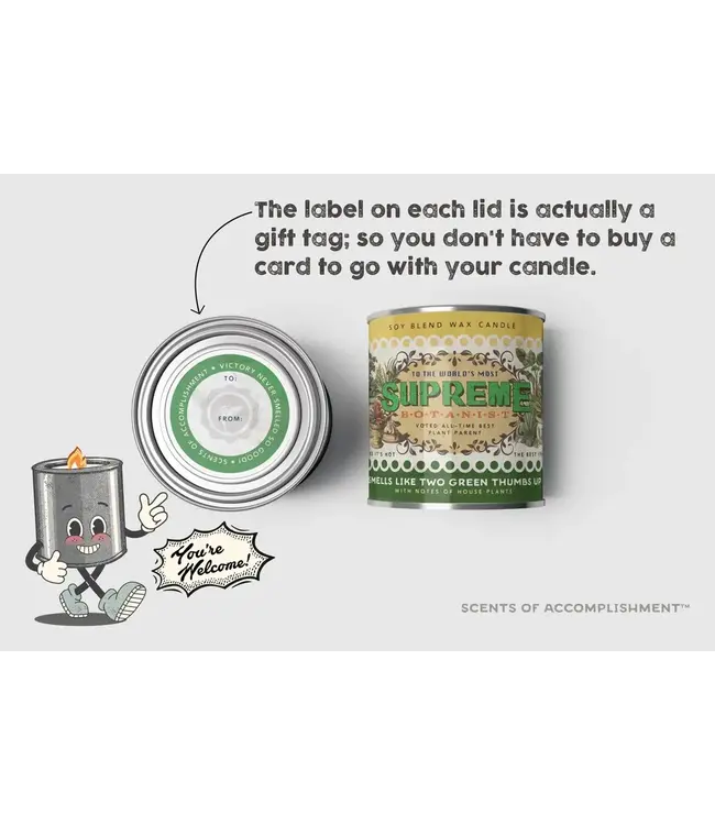 Botanical Bliss: Plant Parent Candle