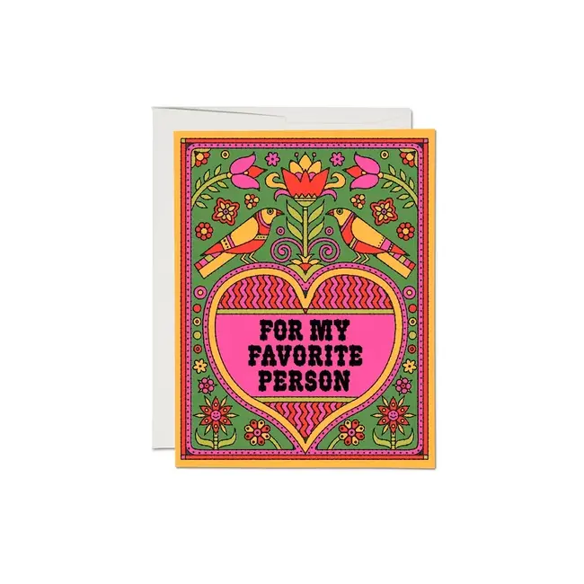 Cherished Charm: Favorite Person Card