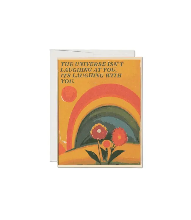 Laugh Universe: Encouragement Card