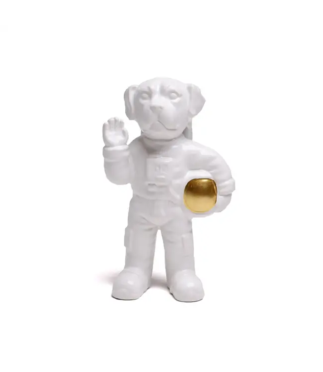 Space Paws: Ceramic Astronaut Vases