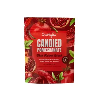 Snarky Tea Candied Pomegranate - Fruit Herbal Blend