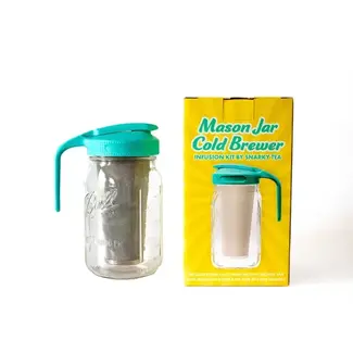 Snarky Tea Mason Jar Cold Brewing Kit 32 oz Ultimate CHILL Kit