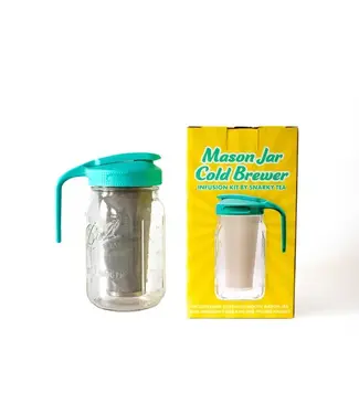 Snarky Tea Mason Jar Cold Brewing Kit 32 oz Ultimate CHILL Kit
