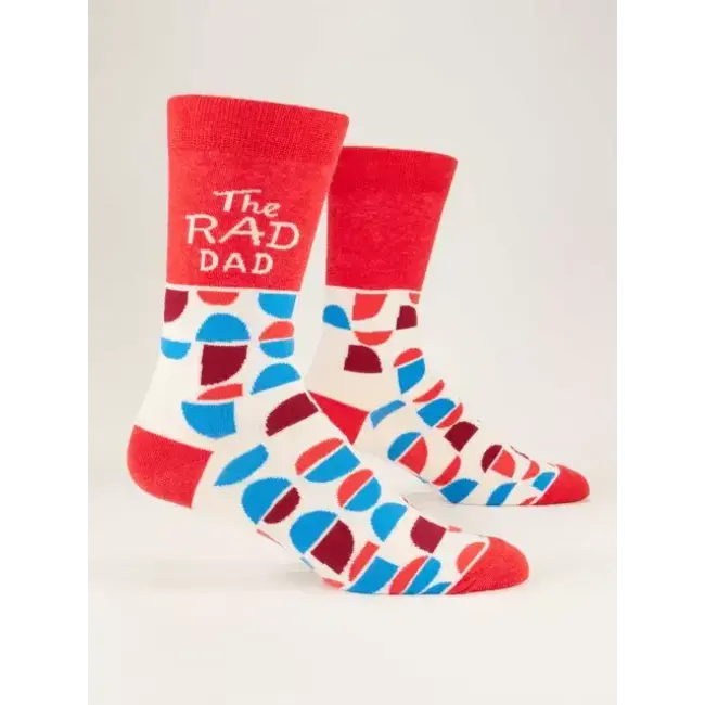 Blue Q's Rad Dad Crew Socks