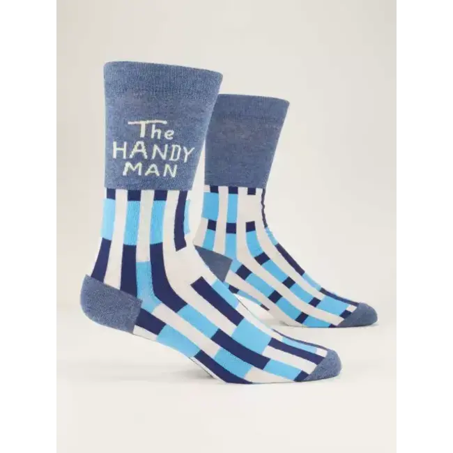 Fix It in Style: Blue Q The Handyman Men's Socks