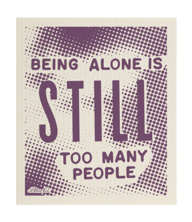 Blue Q's Solitude Soaker: Swedish Dishcloth