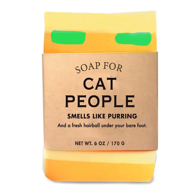Purr-fect Suds: Cat People Soap