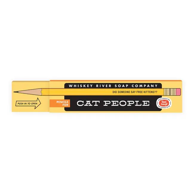 Paws & Scribbles: Cat People Pencils