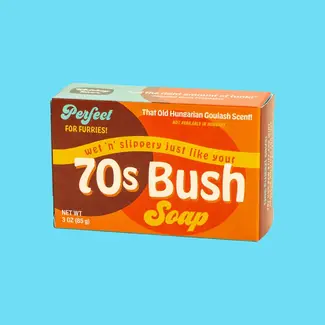 Whiskey River Soap Company 70s BUSH - Triple Milled Soap Bar