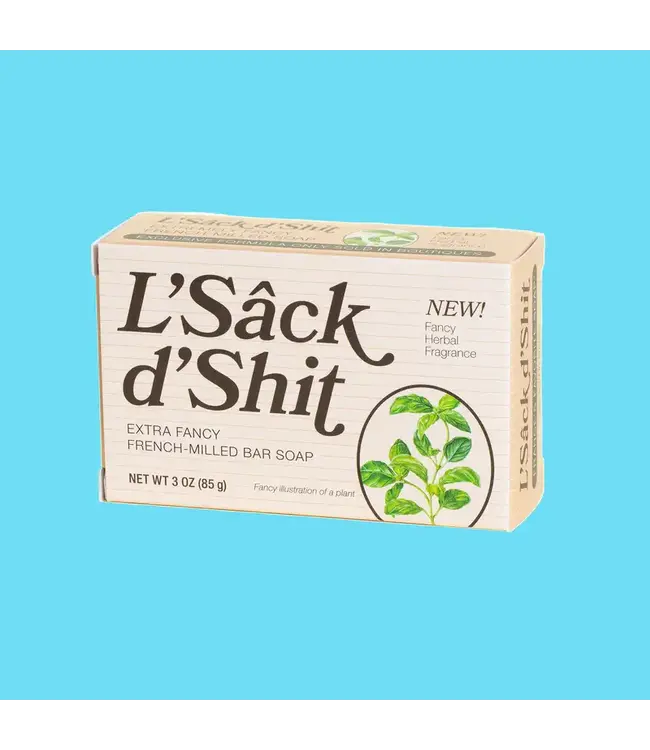 Fancy AF Soap: L'SACK D'SHIT