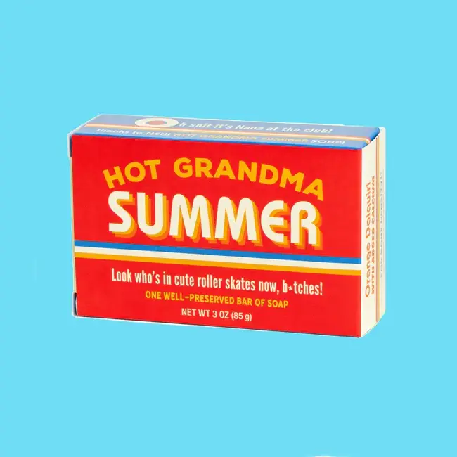 Hot Grandma Summer Soap