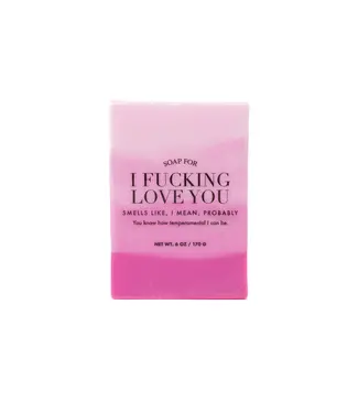 Whiskey River Soap Company Soap For I Fucking Love You