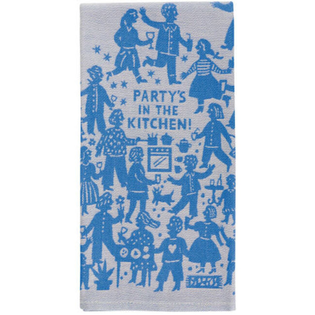 Party in the Kitchen: Blue Q Dish Towel