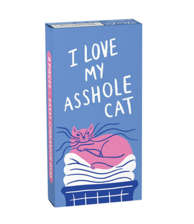 Feline Frustration Fix: Blue Q's 'Asshole Cat' Gum