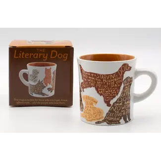 Unemployed Philosophers Guild Literary Dog Mug