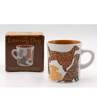 Unemployed Philosophers Guild Literary Dog Mug