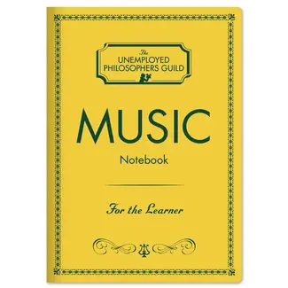 Unemployed Philosophers Guild Music Notebook