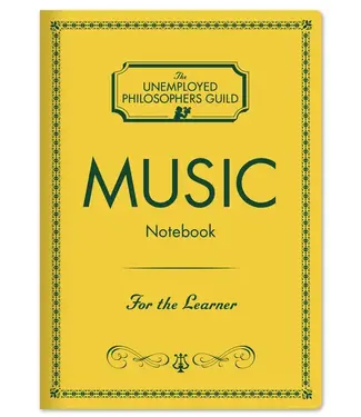 Unemployed Philosophers Guild Music Notebook