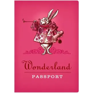 Unemployed Philosophers Guild Wonderland Passport Notebook