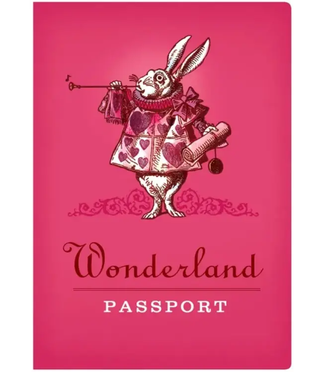 Wonderland Passport Notebook