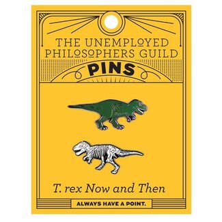 Unemployed Philosophers Guild T. Rex & Fossil Pins
