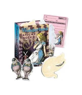 Unemployed Philosophers Guild Wonderland Sticky Notes