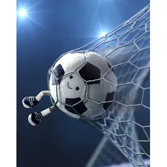 JellyCat Inc. Amuseables Sports Soccer Ball