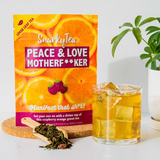 Snarky Tea Peace & Love Green Tea Blend